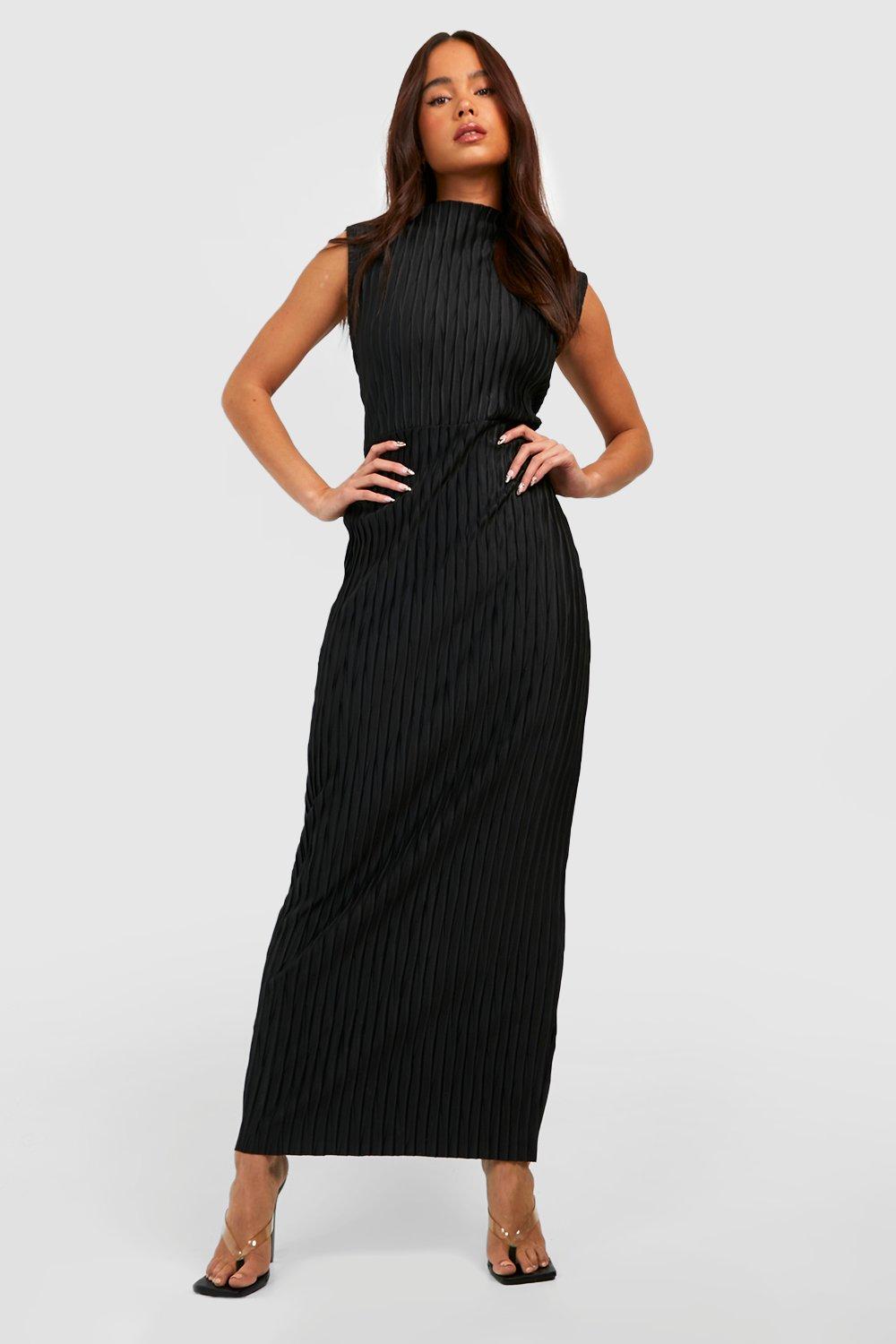 High neck 2025 maxi dress uk