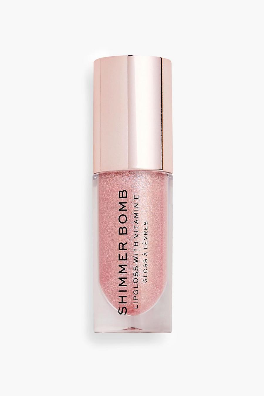 Brillo de labios Shimmer Bomb de Revolution, Glimmer nude image number 1