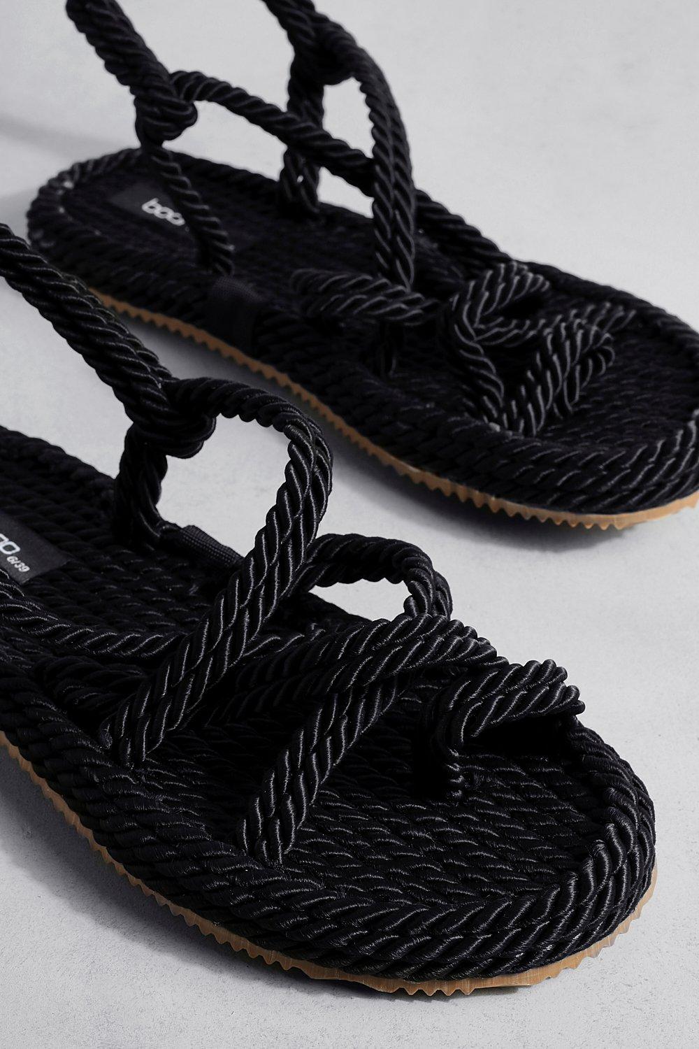 Cheap cheap rope sandals