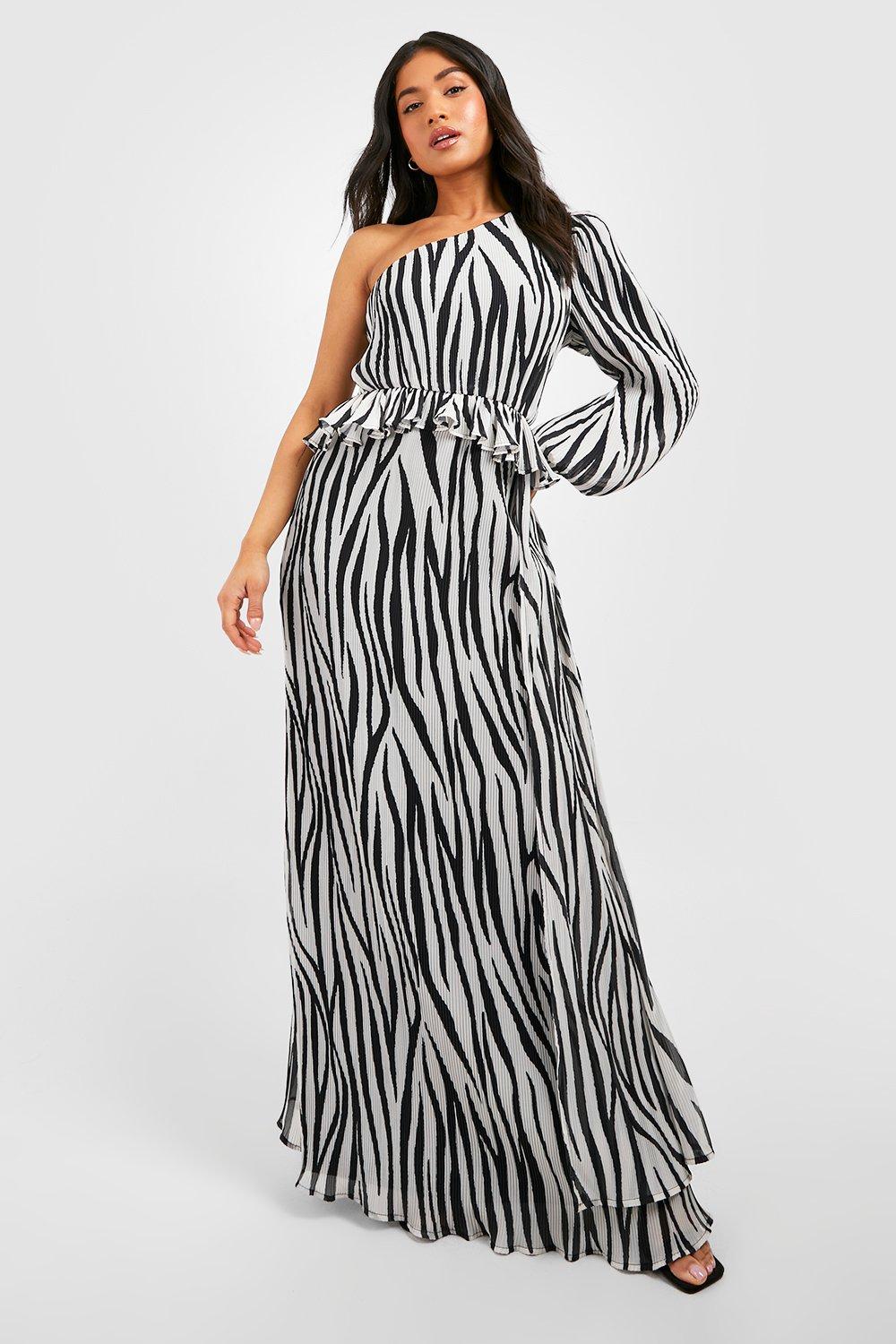 Forever unique clearance zebra print dress