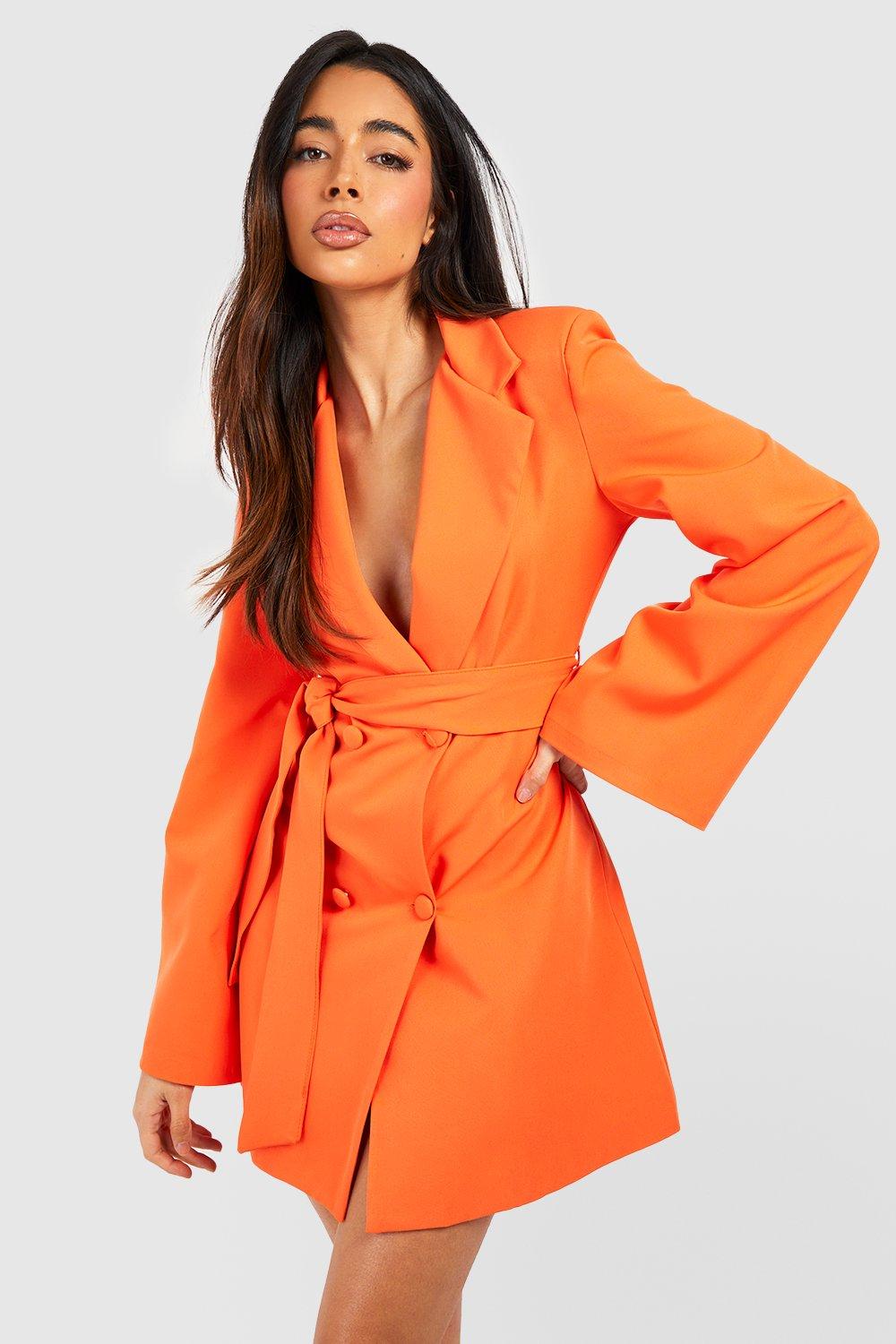 Robe best sale blazer orange