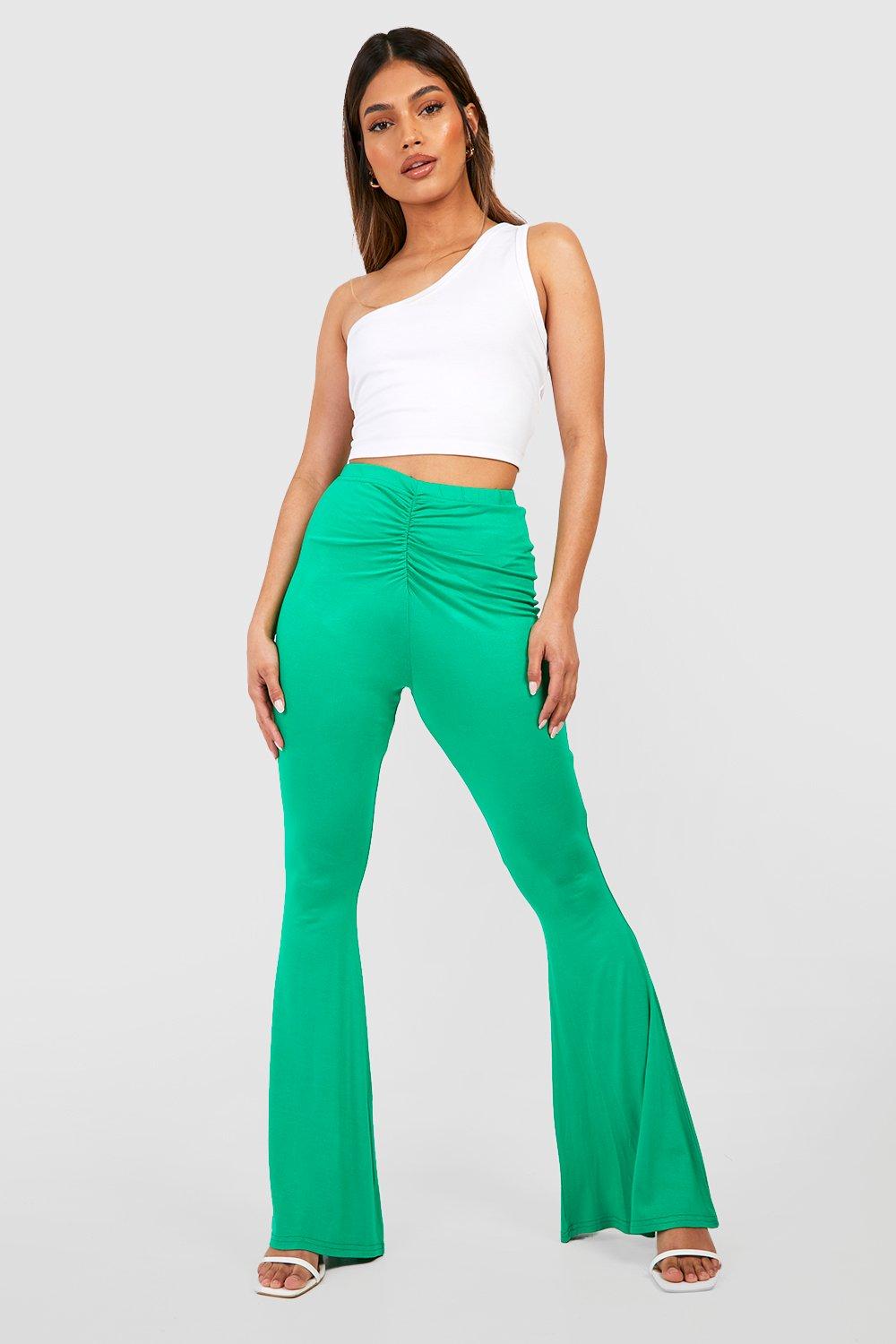 Jersey Flared Trousers