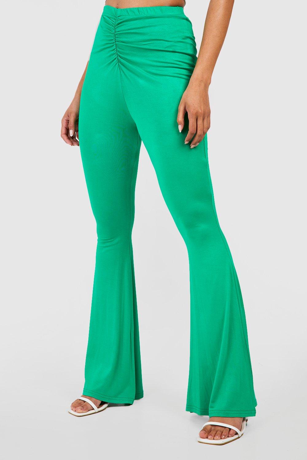 Jersey Flared Trousers