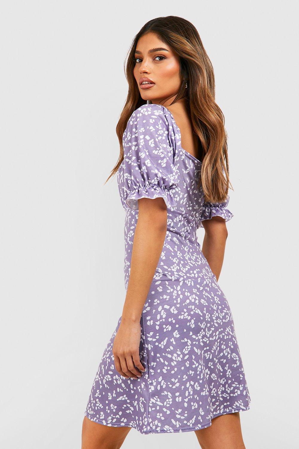 Lilac dress shop boohoo