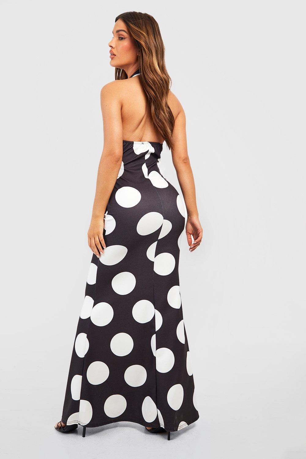 Boohoo dresses deals polka dot