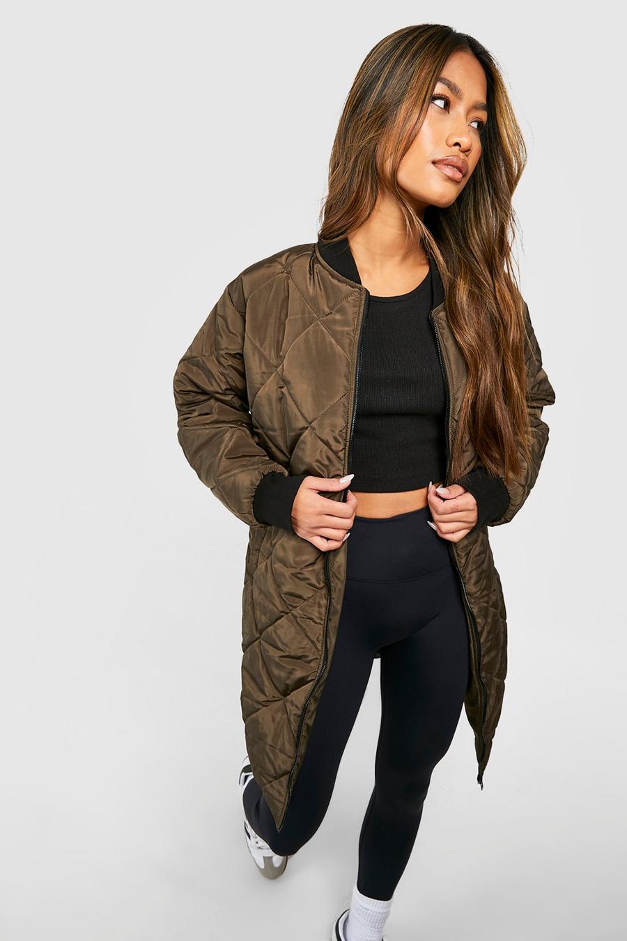 CALIA Women's Long Quilted Bomber … curated on LTK