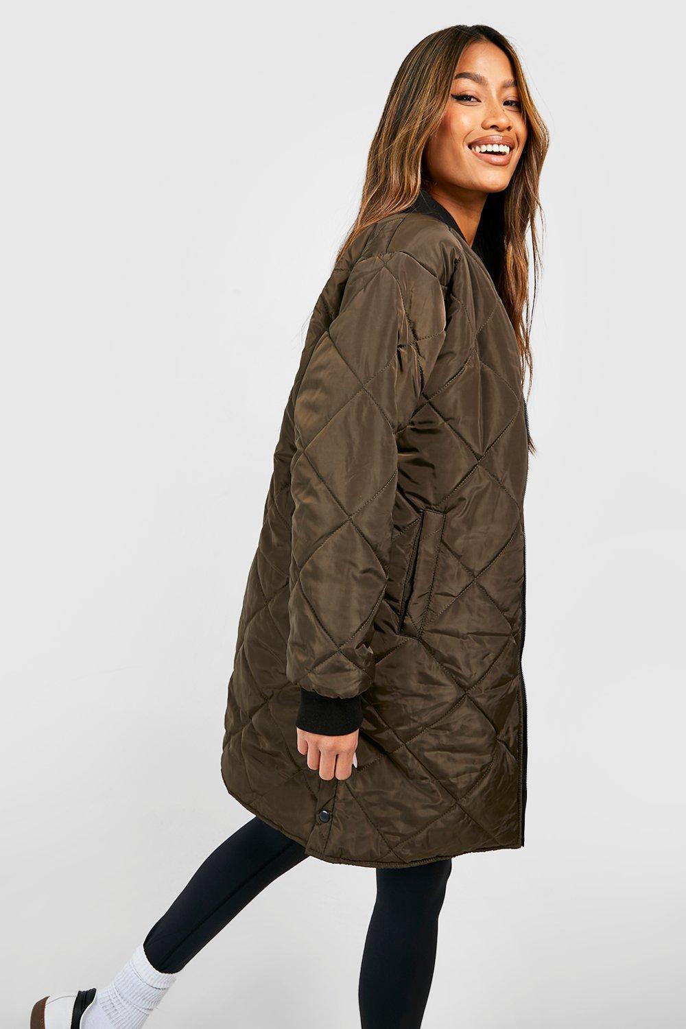 Bomber cheap quilted jacket