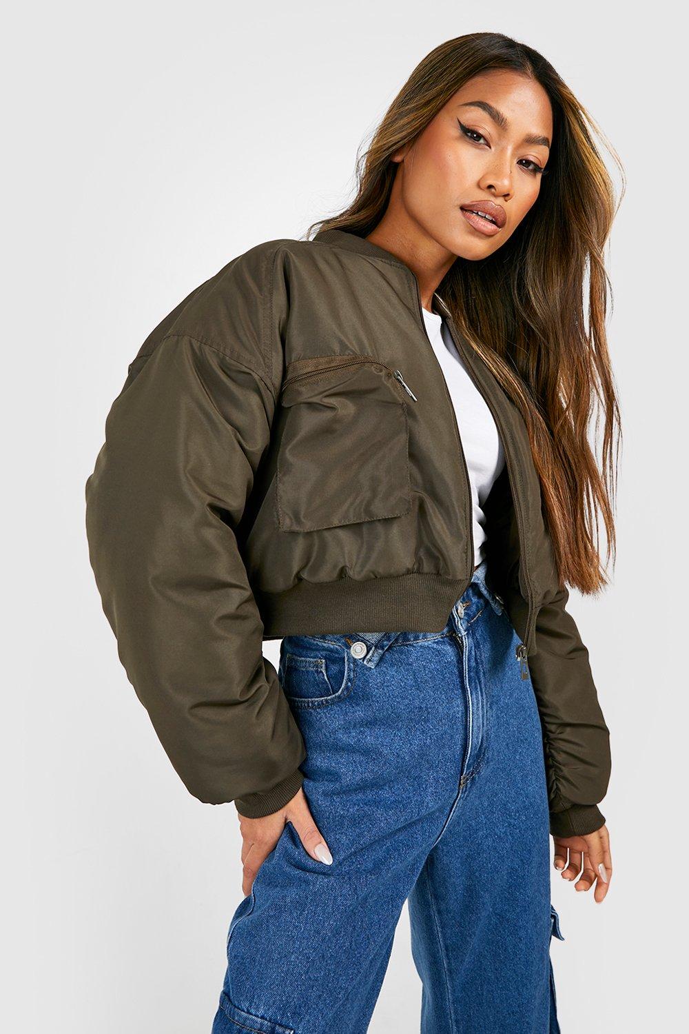 Boohoo womens hotsell bomber jacket