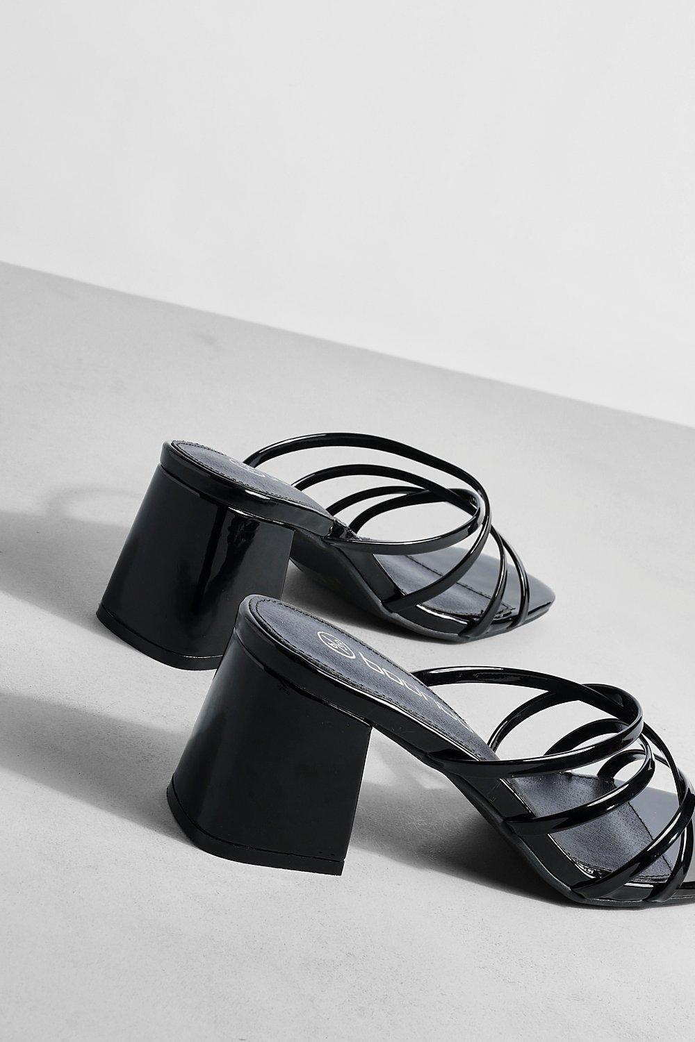 Strappy mules cheap