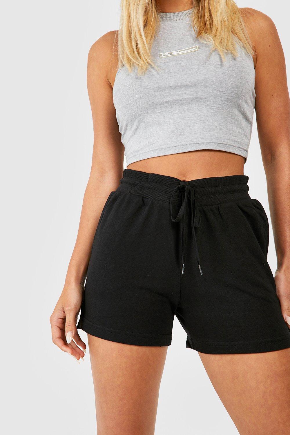 Boohoo black outlet shorts