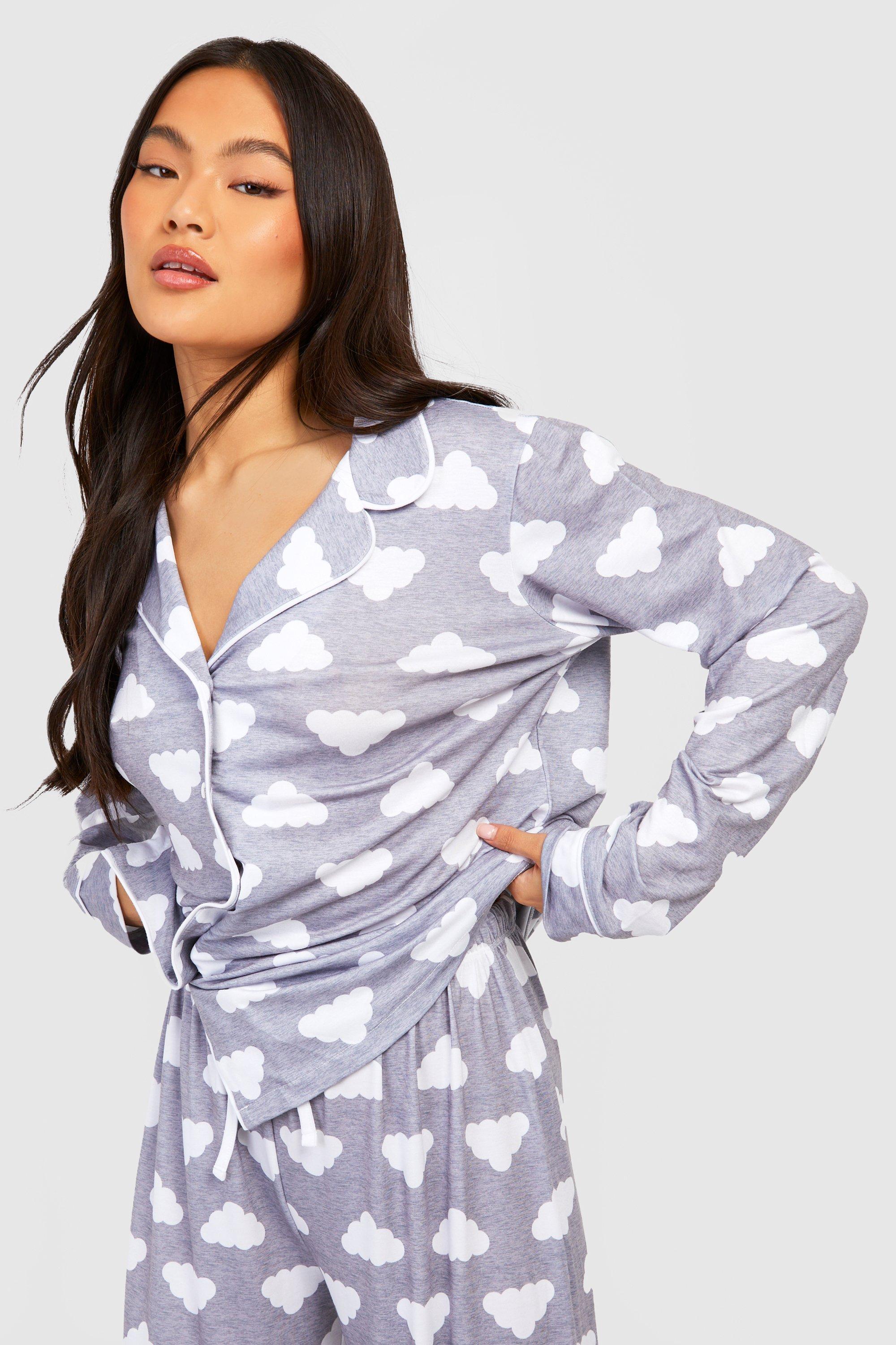 Maternity Wrap Front Nursing Pajama Pants Set