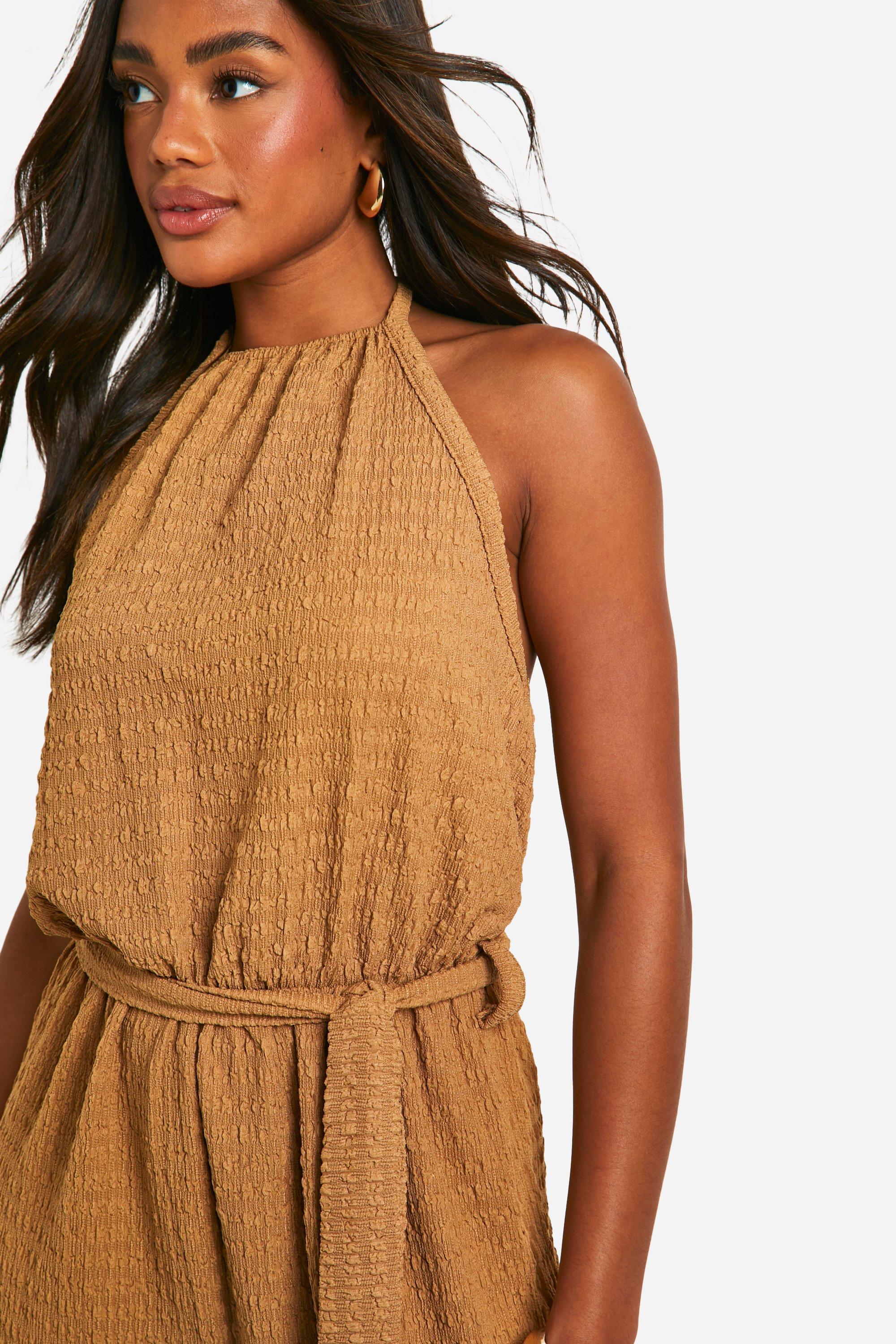 Boohoo best sale gold jumpsuit