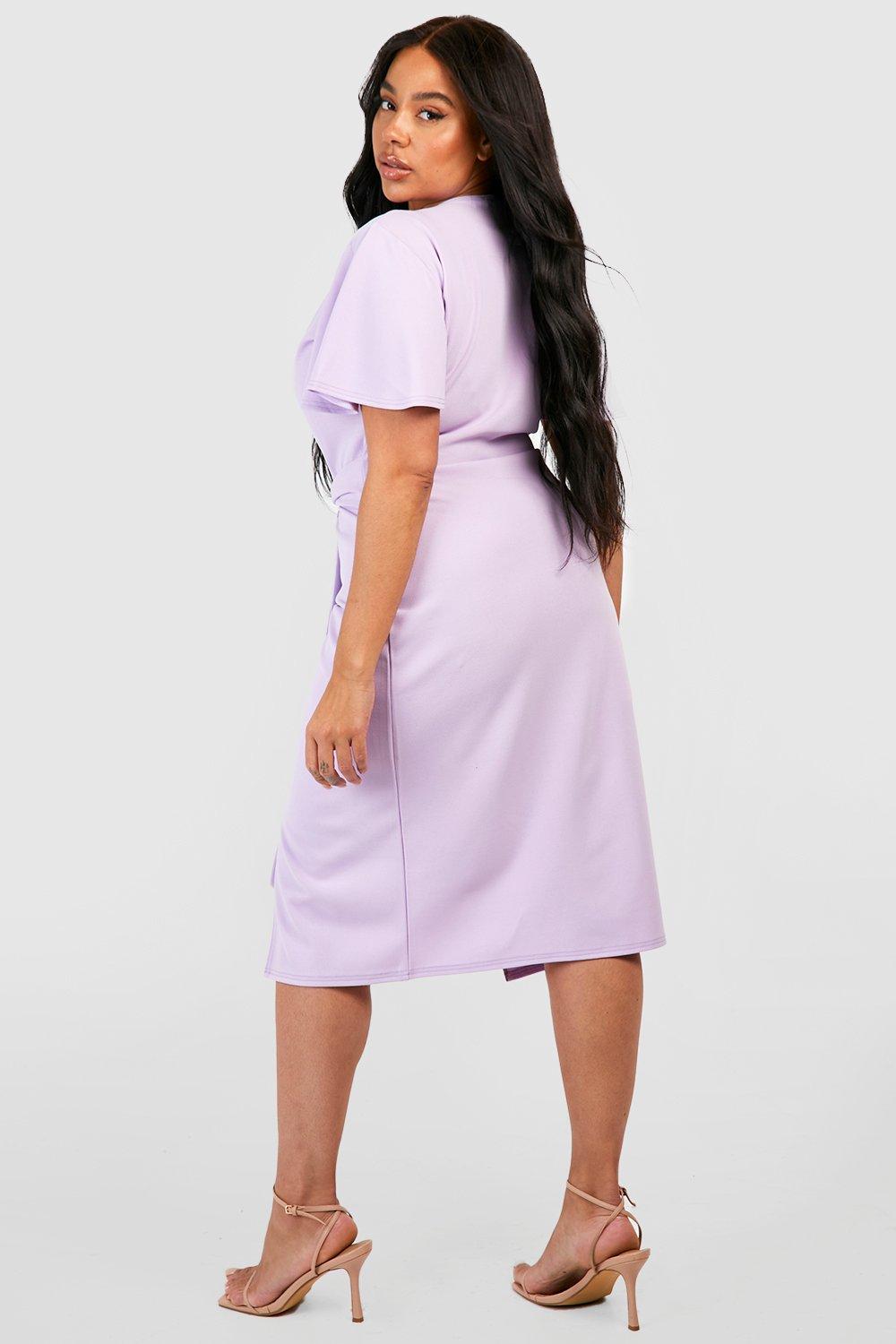 Boohoo curve deals midi dress