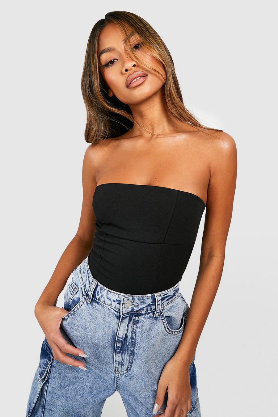 Womens Sleeveless Slinky Cross Front Wrap Over Halter Neck Boob Tube  Cropped Top 