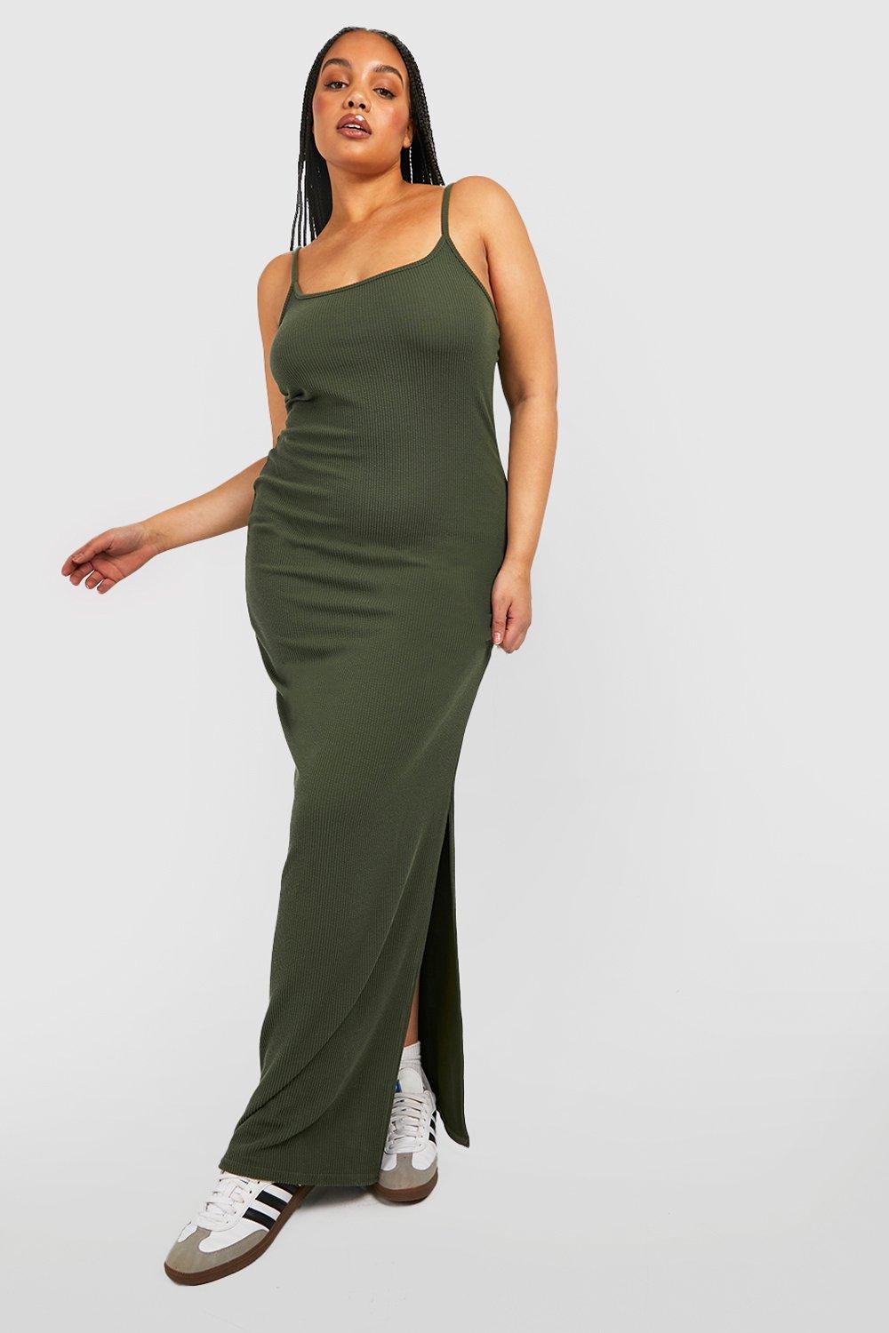 Crinkle maxi 2024 dress plus size