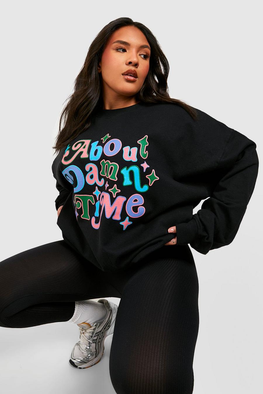 Black Plus Lizzo 'About Time' Sweatshirt