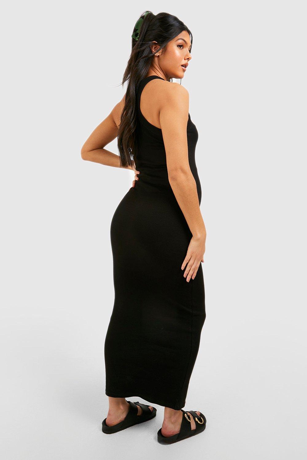 オールインワン・サロペット Courreges Ribbed Black Cotton Mini Dress Janet Button Ribbed Sweater Dress | Marciano