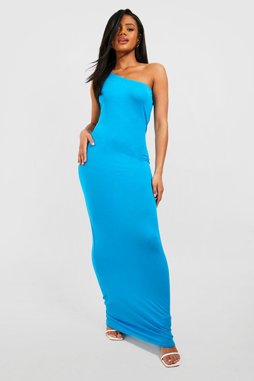 Boohoo turquoise cheap dress