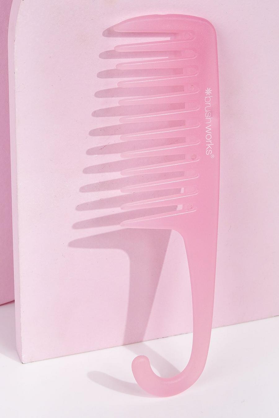 Pink Brushworks Shower Comb image number 1