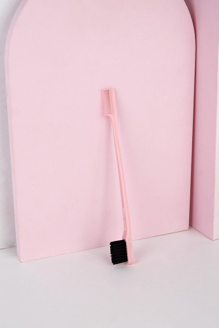 Pink Brushworks Edge Brush & Comb image number 1