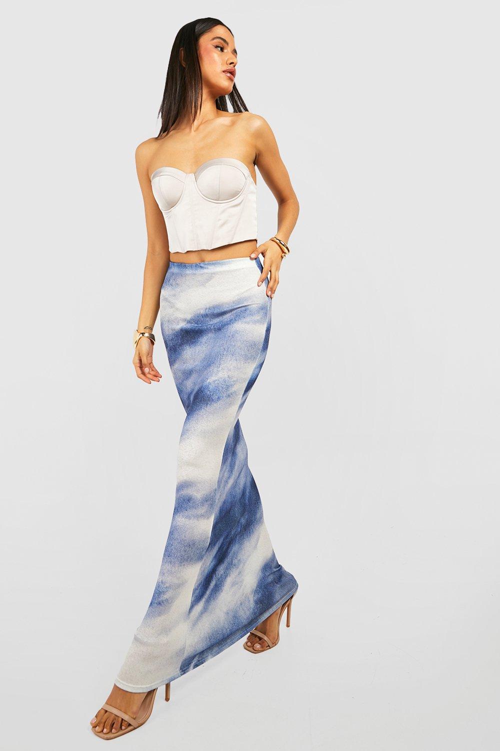 Tie dye 2025 maxi skirt uk