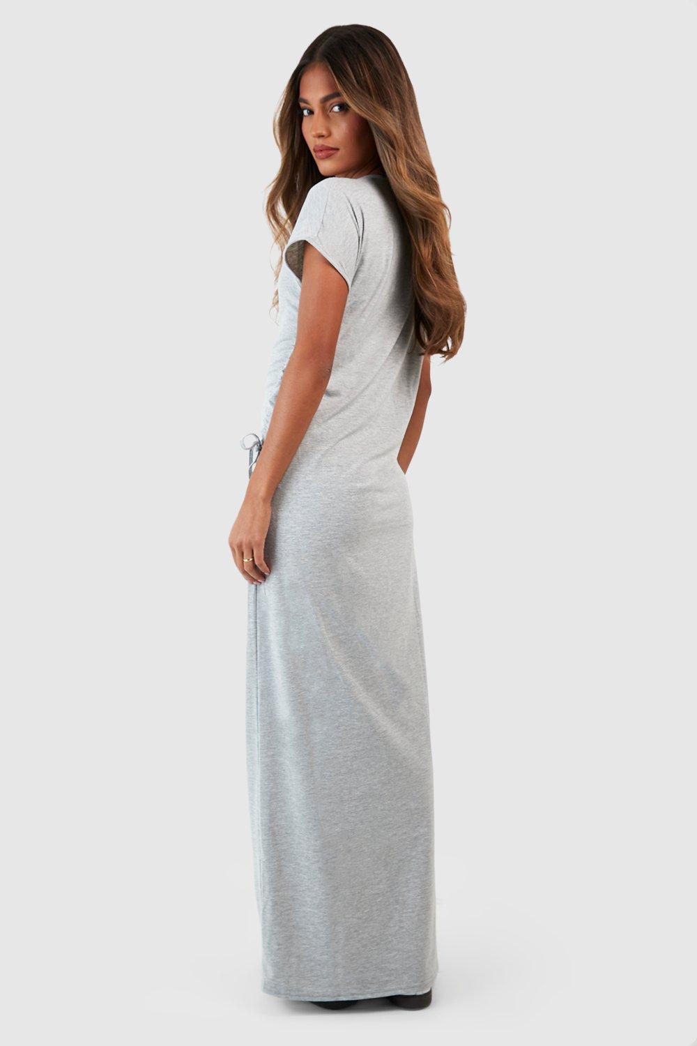 T shirt hotsell under maxi dress