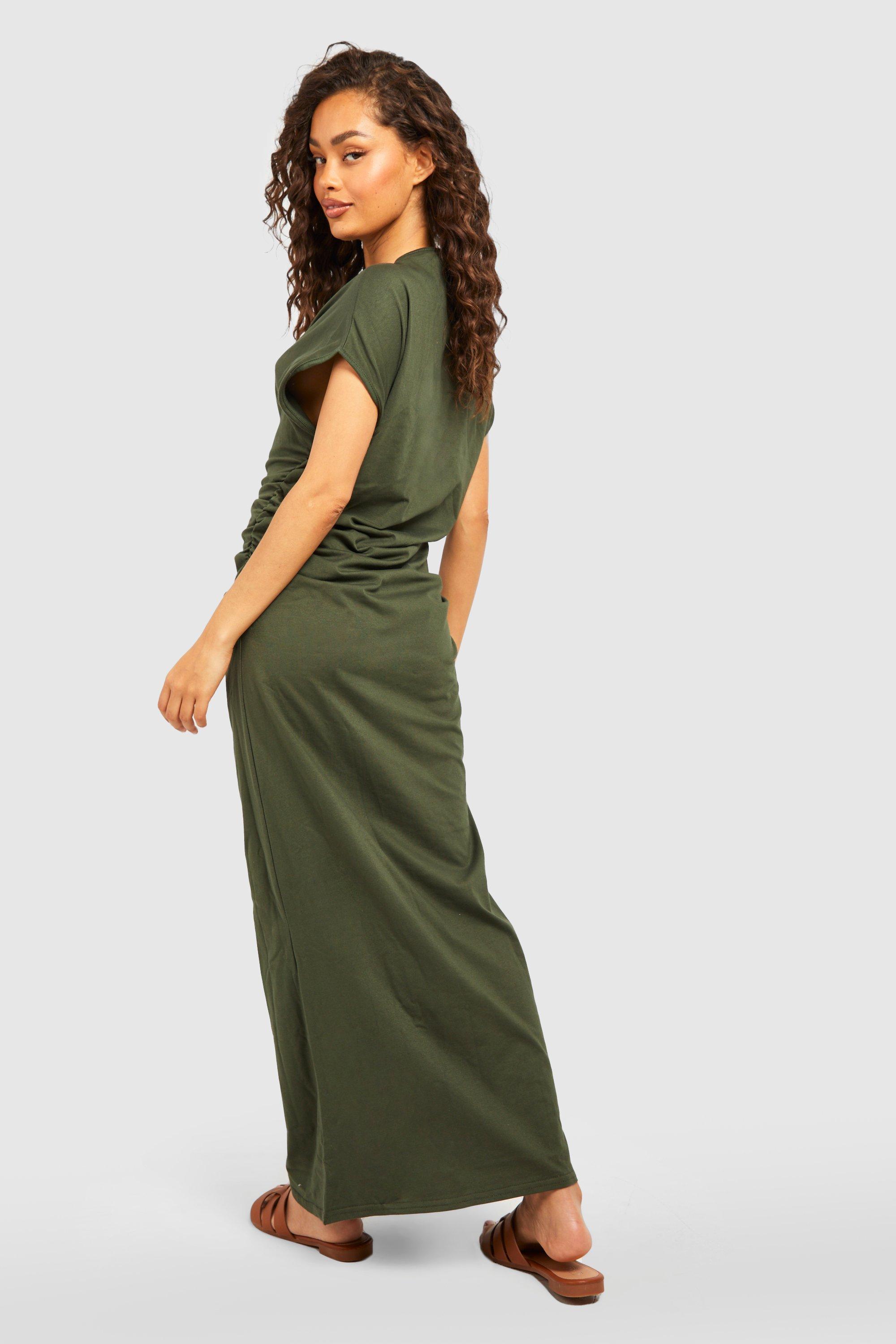 Khaki 2025 cotton dress