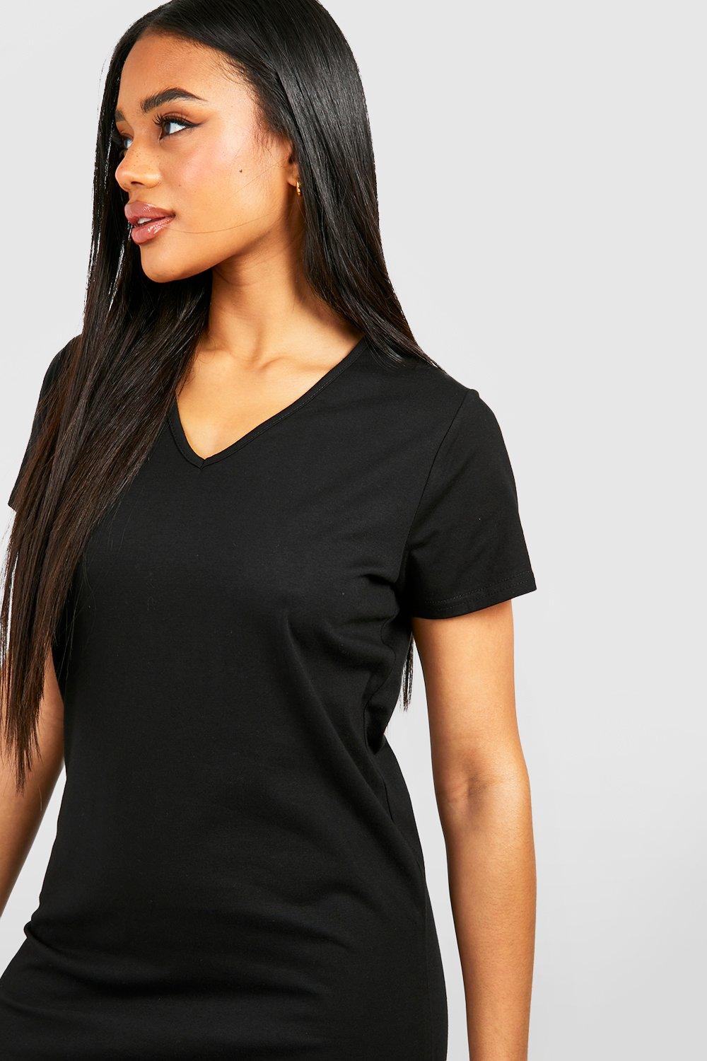 boohoo v neck