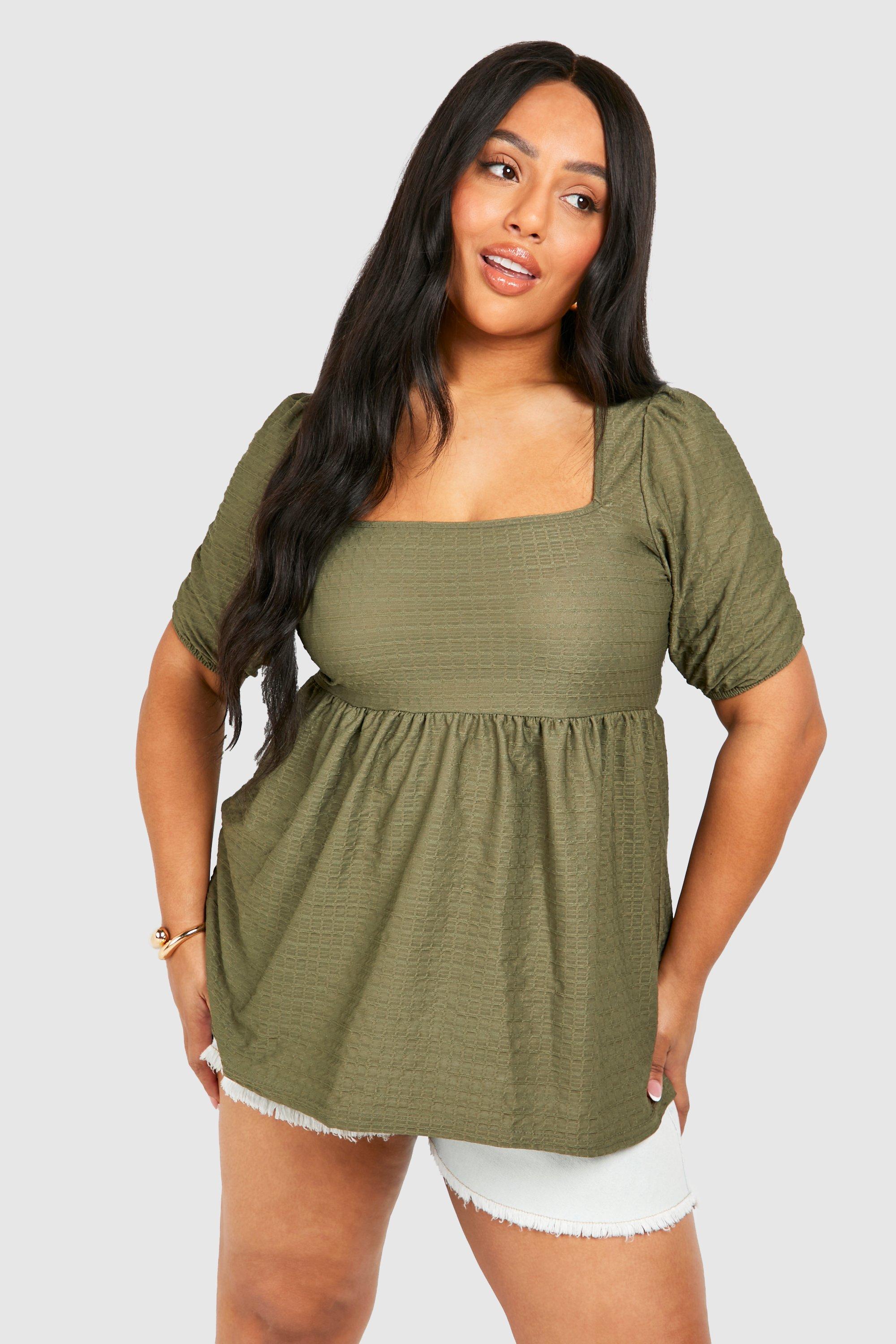 Boohoo cheap smock top