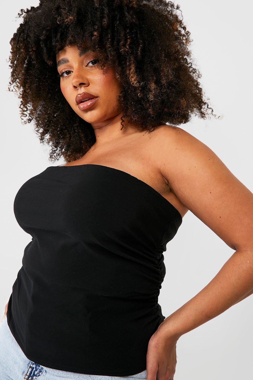 Plus size tube on sale top