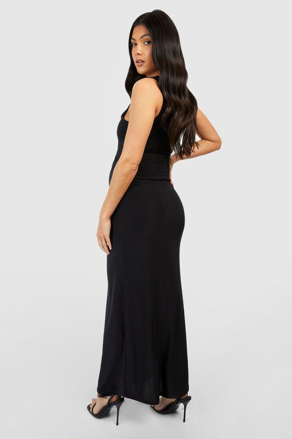 Maternity maxi skirt boohoo sale