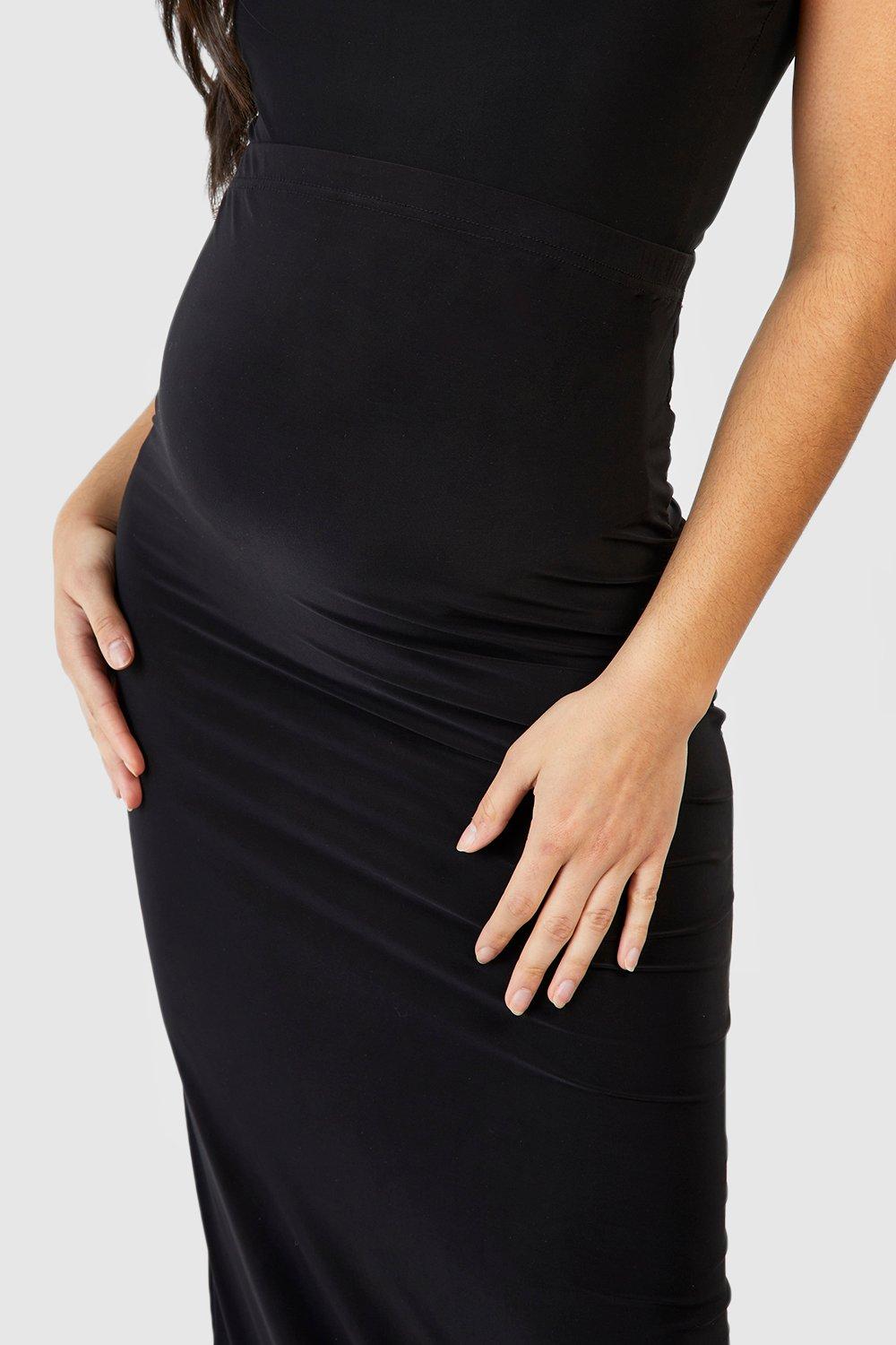 Maternity maxi skirt boohoo hotsell