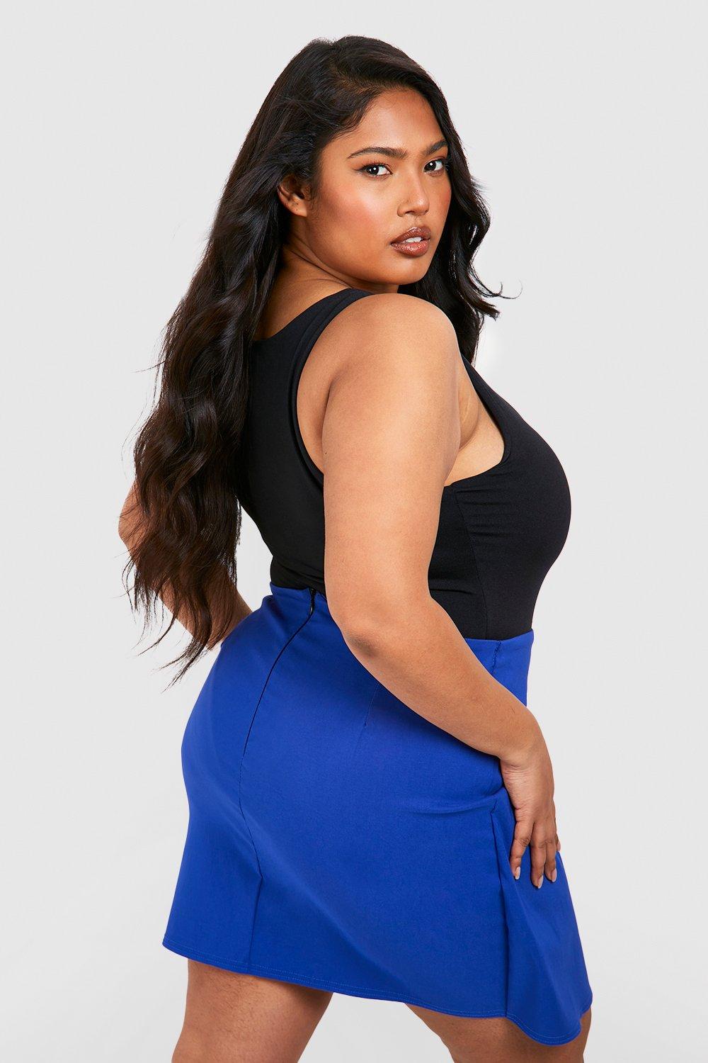 Cobalt blue skirt outlet uk