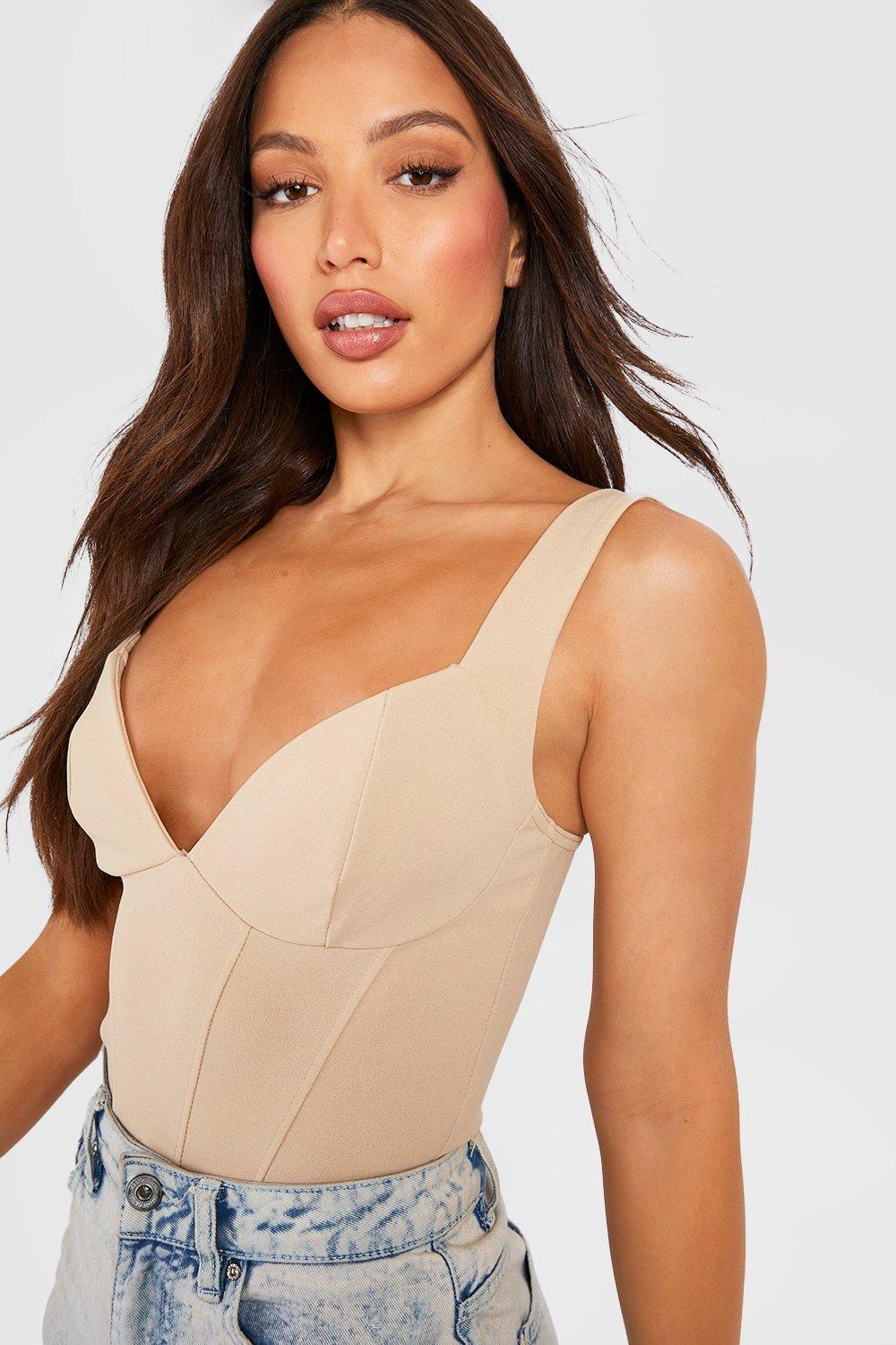 Women's Tall Corset Bodysuit