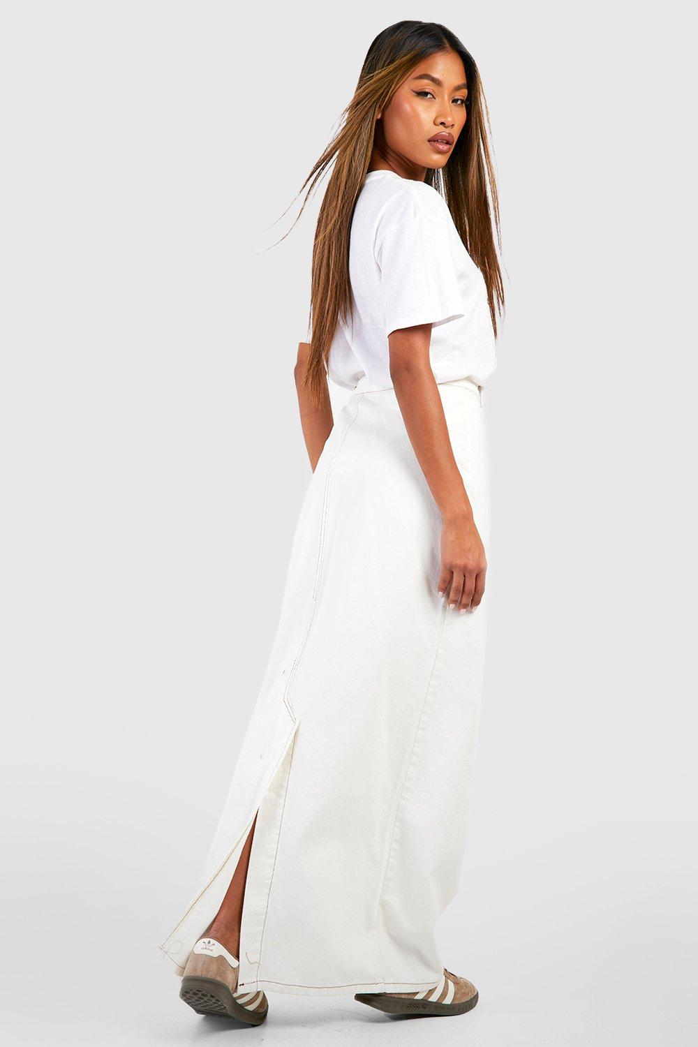 T shirt maxi outlet skirt