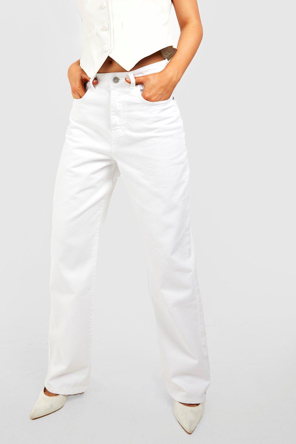 White store boyfriend pants