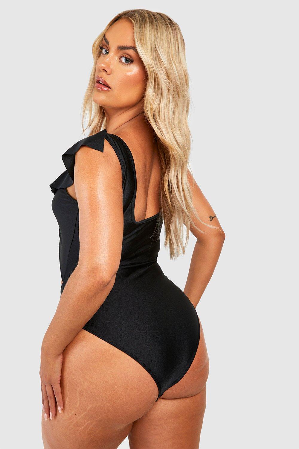 Boohoo cut hot sale out swimsuit