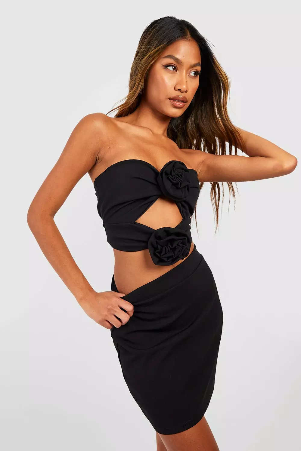 Black work skirt xl sale
