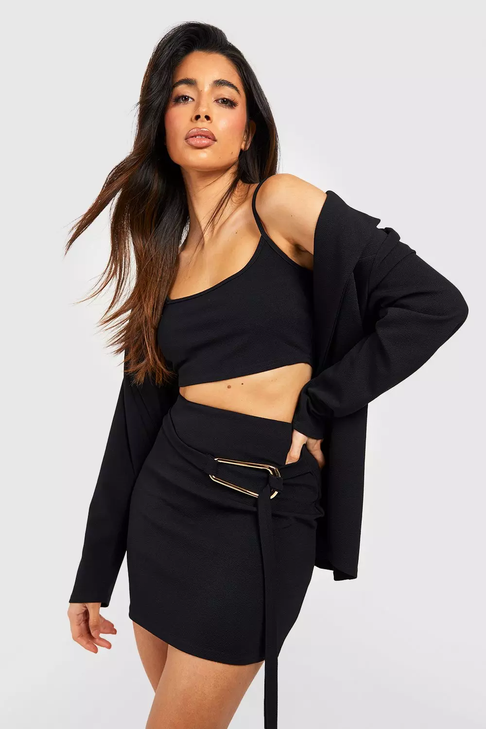 Jersey crepe skirt hotsell