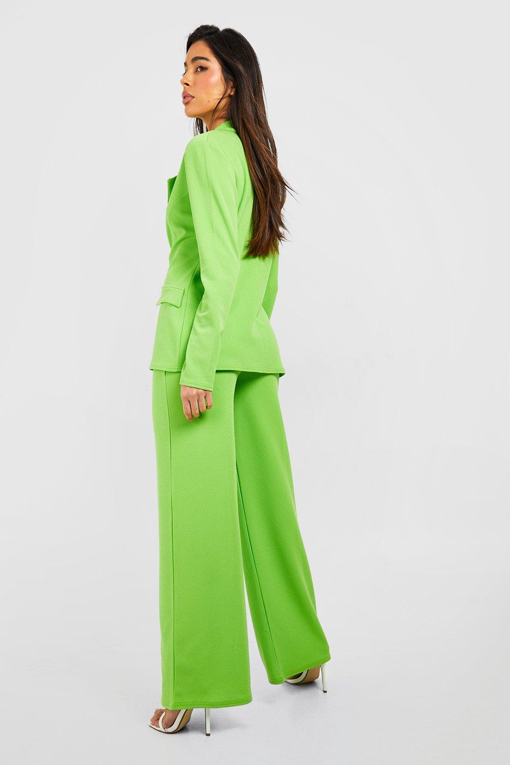 Womens green 2024 dress pants