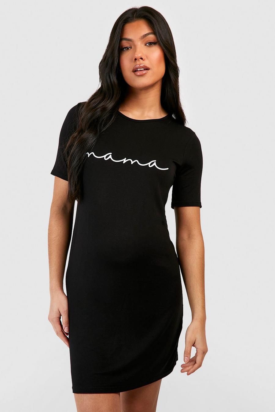 Black Maternity Mama Nightgown