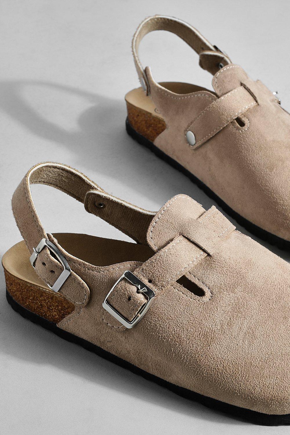 Taupe clogs best sale