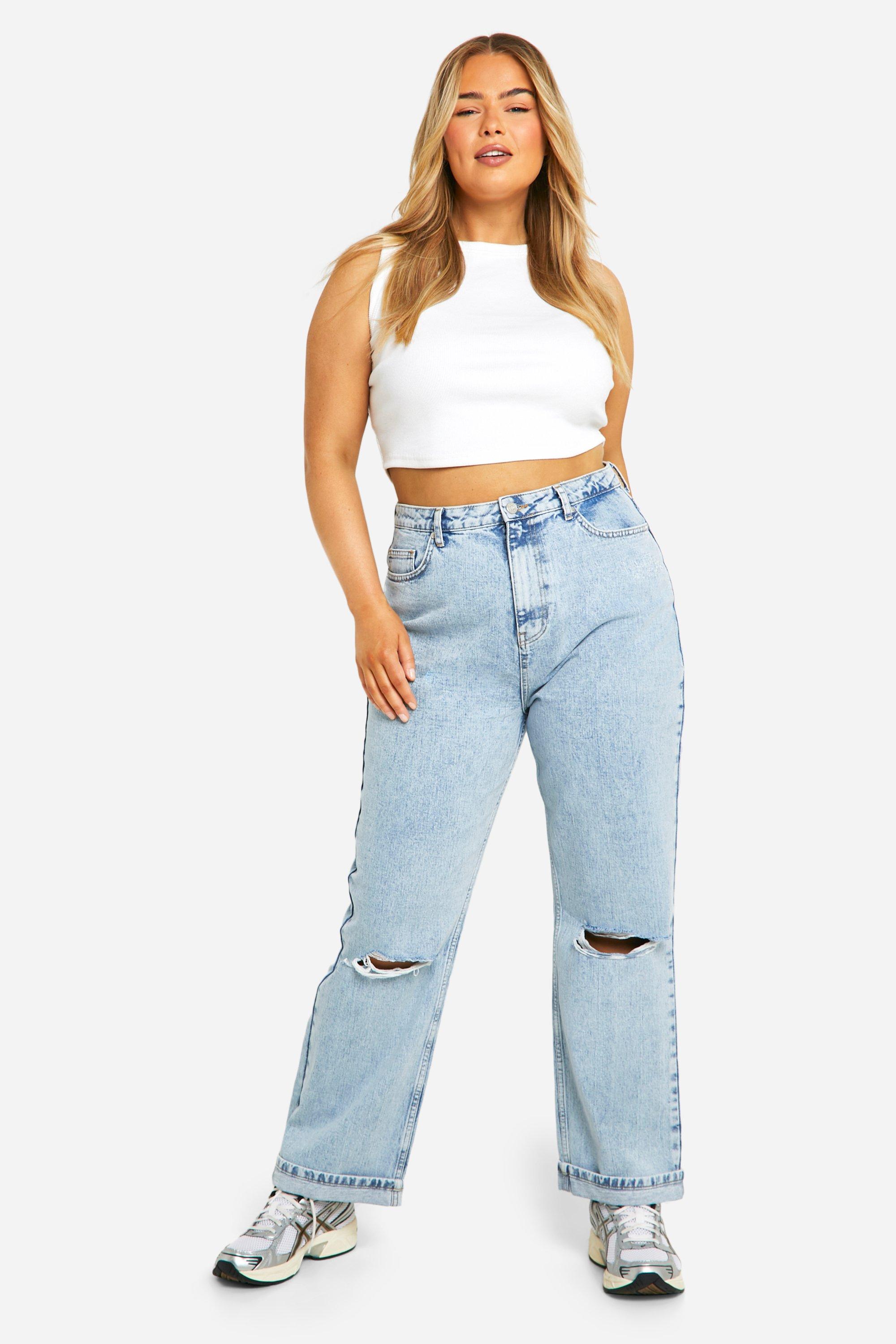 Women's Straight Leg Jean (Plus)