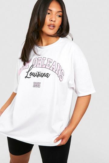 Plus New Orleans T-Shirt white