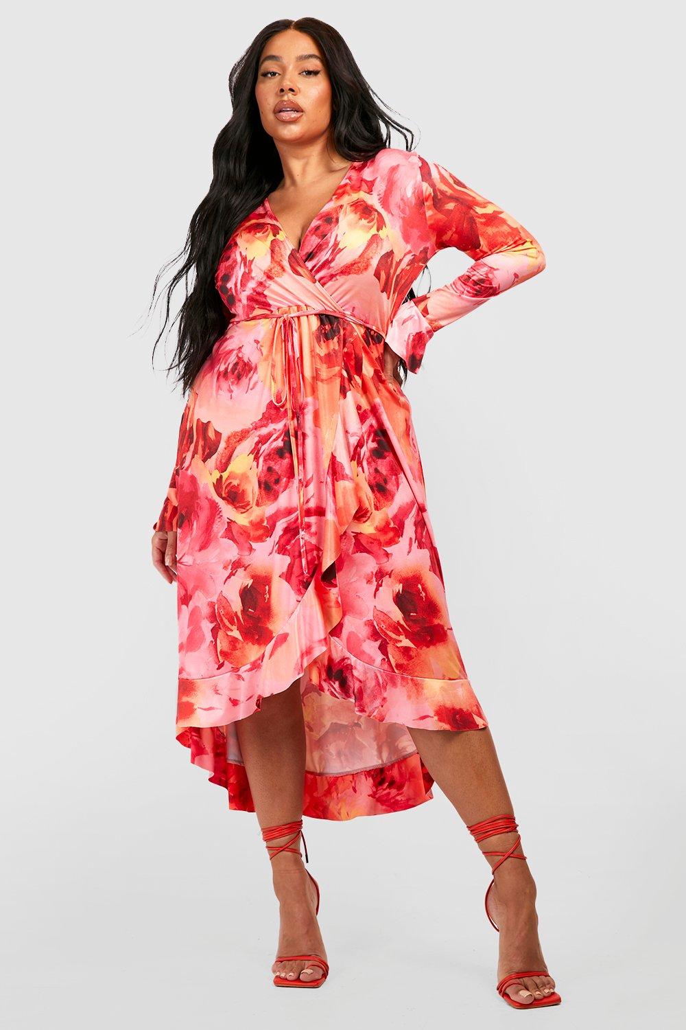 Boohoo hot sale silk dress