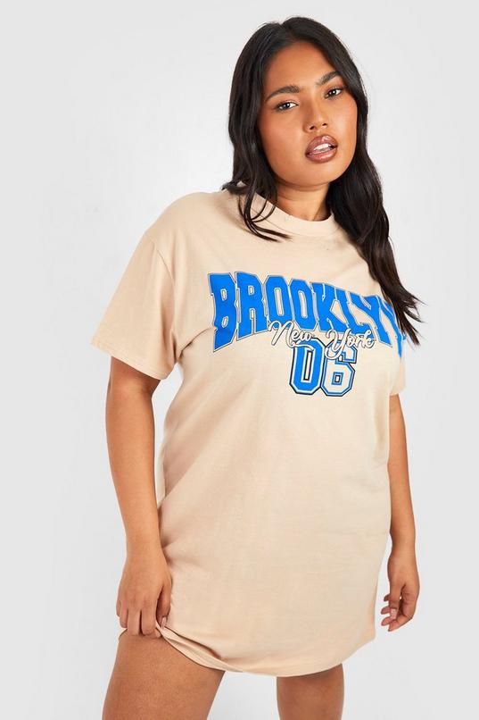 Brooklyn Baksetball T Shirt Dress