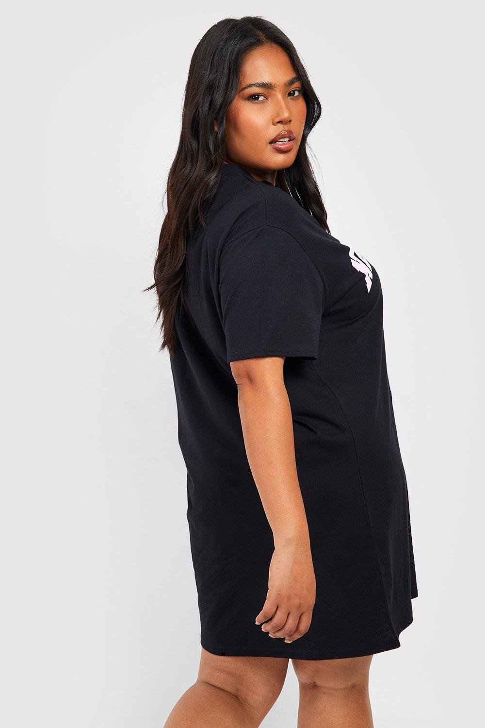 Plus New Orleans T shirt Dress boohoo