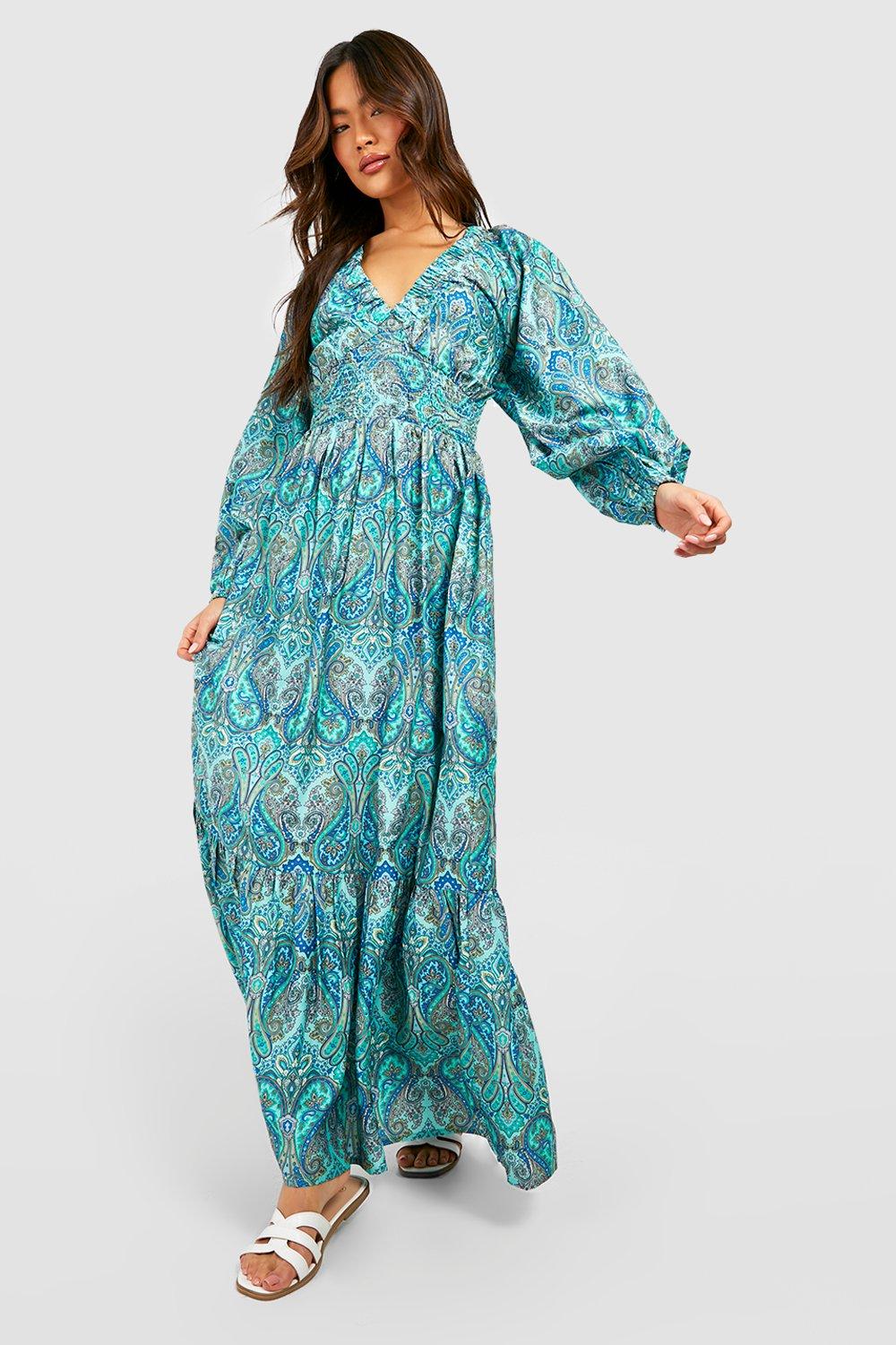 Lula Paisley Embroidered Dress | Phase Eight UK |
