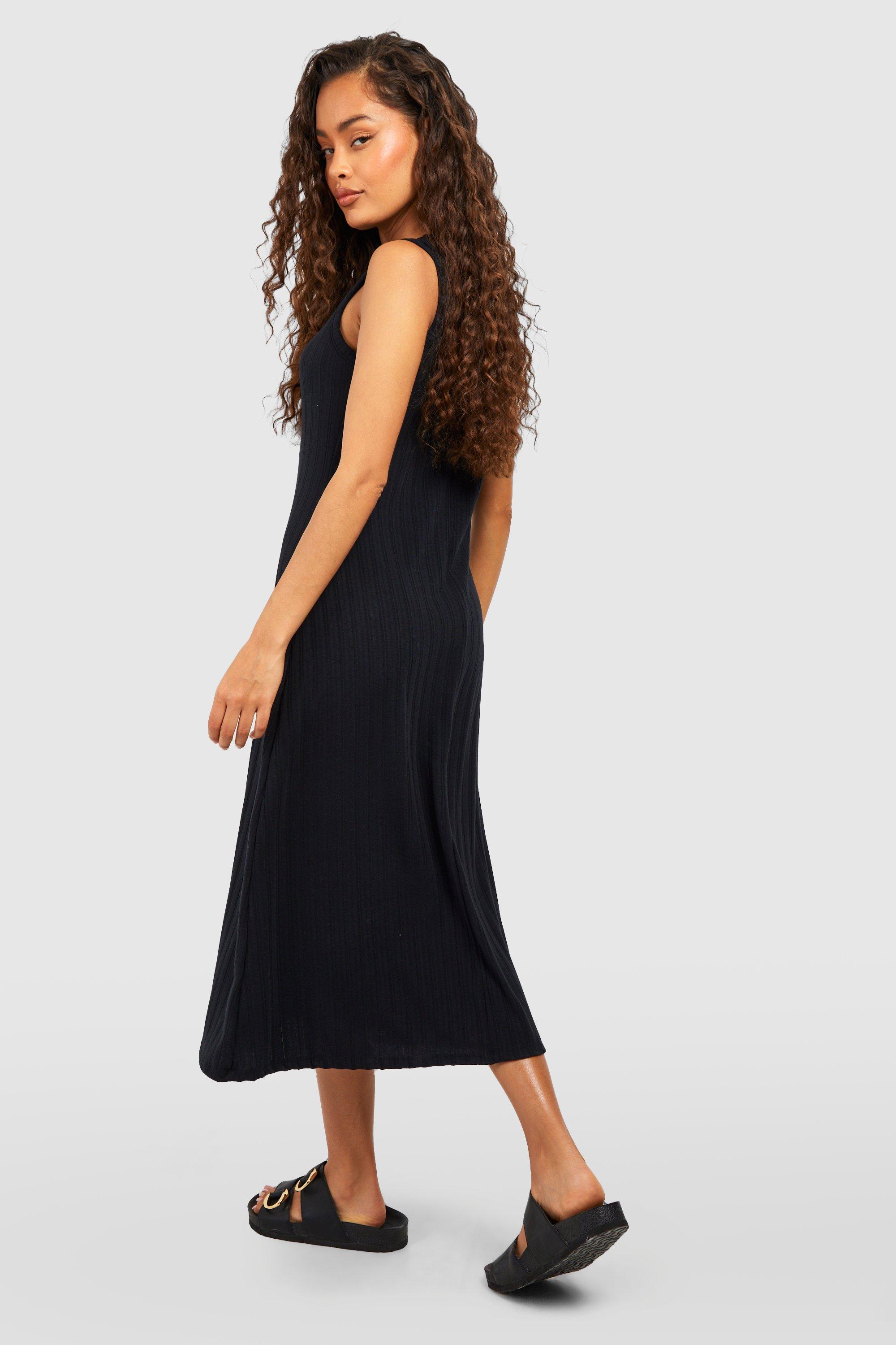 Column midi outlet dress