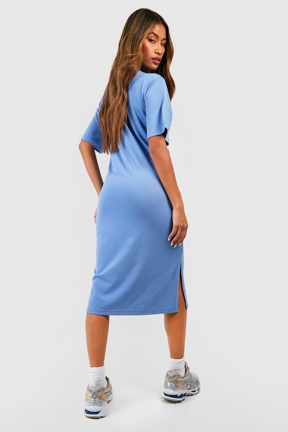 Midi length t outlet shirt dresses